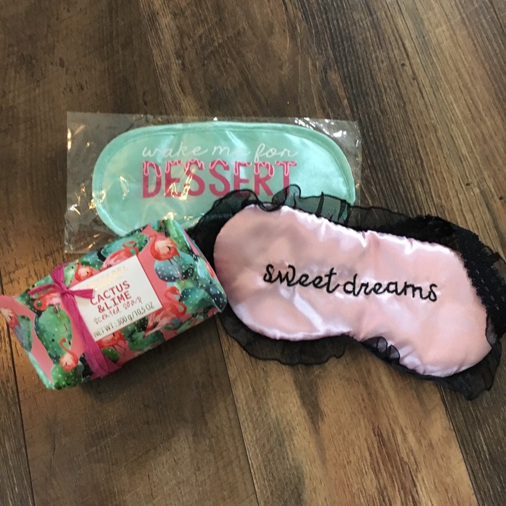 Sleep Mask and Soap Bundle